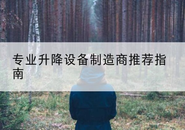 潼关电动剪叉升降平台厂家-专业升降设备制造商推荐指南